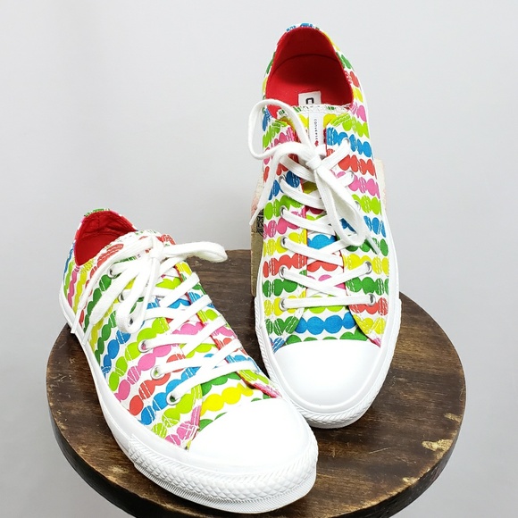 SOLD Converse Marimekko Polka Dot Sneakers 8 - Picture 2 of 8